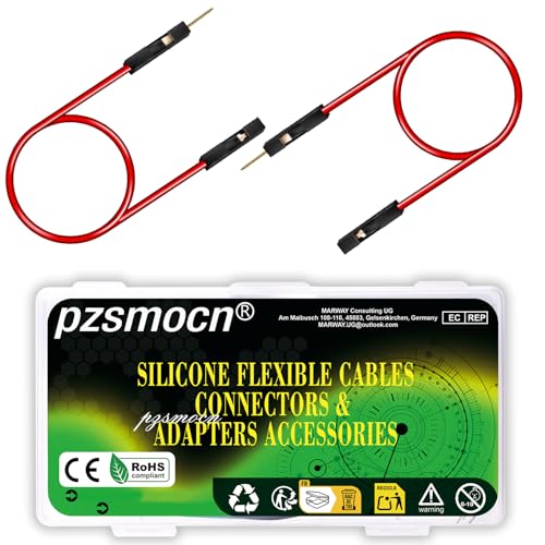40 Sets / 120 Pcs for Dupont 2.54mm 1-Pin Male-Female Connector Kit - size: 1-Pin Female to Male, style: Black with Cable