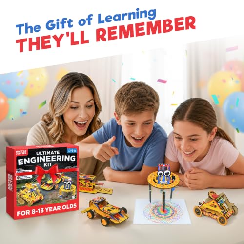 Doctor Jupiter Ultimate Engineering Kit for Kids Ages 8-13, Birthday Gifts - style: Ultimate Engineering Kit: 8+