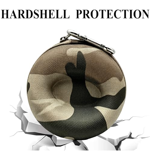 Travel Watch Case, Portable Single Watch Case Roll Storage Box for Men's Wristwatches & Smart Watches up to 50mm with 7.08'' X 7.08'' Cleaning Cloth, Camouflage - color: Camouflage