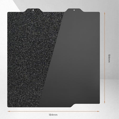 184mm Smooth PEI & Textured PEI 3D Printing Bed Adhesive Build Plate – Compatible with Bambu Lab A1 Mini - color: Smooth PEI & Textured PEI, size: 184mm A1 mini