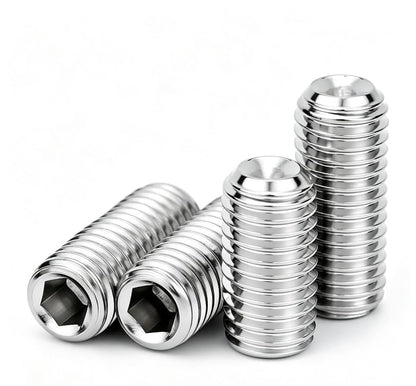 M2x4mm Set Screws,30Pcs Allen Head Screws with Hex Wrench - size: M2x4mm(30Pcs)