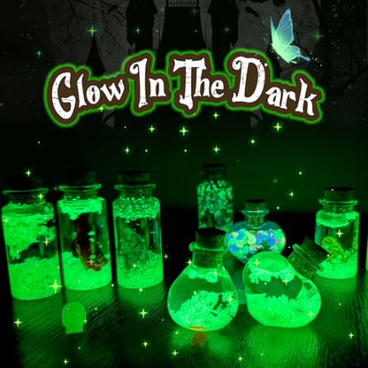 LDomet Fairy Magic Potion Kit for Kids, 20-Bottle Magic Craft Set, Ages 6+ - color: WIZARD