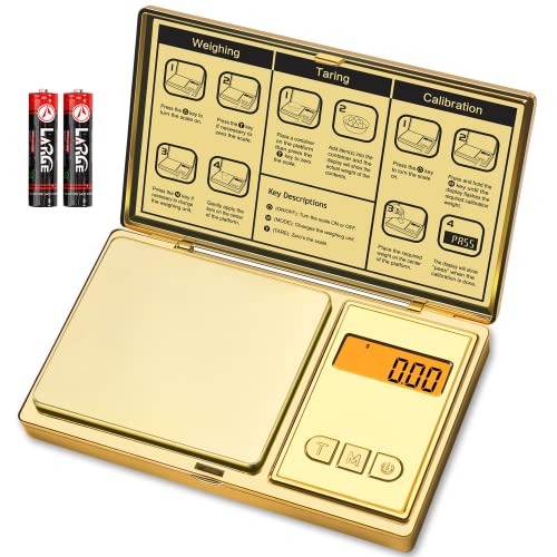 GRAM PRES Digital Pocket Scale 300g/0.01g Accuracy