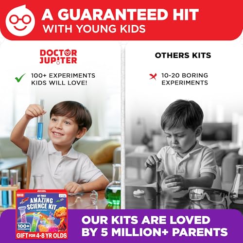 Doctor Jupiter My First Amazing Science Experiments Kit Ages 4+ - style: My First Amazing Science Kit: 4+