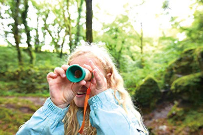 Hape Adjustable Telescope| Bamboo Spy Gear for Kids with 8X Magnification
