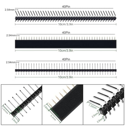 365Pcs Double Sided PCB Board Kit 4 Sizes Circuit Prototype Boards