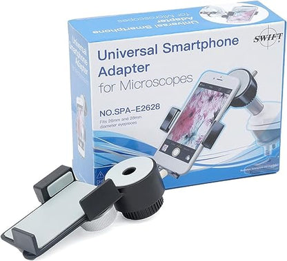 Swift Microscope Lens Adapter, Smartphone Camera Adapter Mount, Microscope Accessory (26mm28mm)