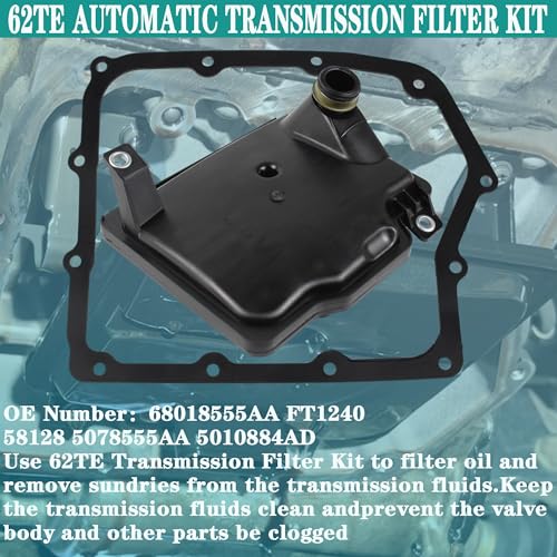 62TE Automatic Transmission Filter Kit Fit for Chrysler Dodge