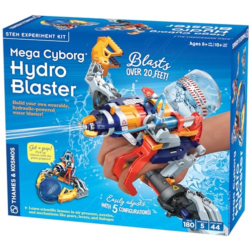 Thames & Kosmos Mega Cyborg Hydro Blaster | Robotics & Engineering Set