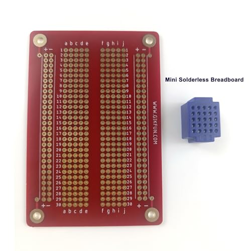 Gikfun Mini Solderless Prototype Breadboard for Arduino Shield (Pack of 7pcs) EK2137