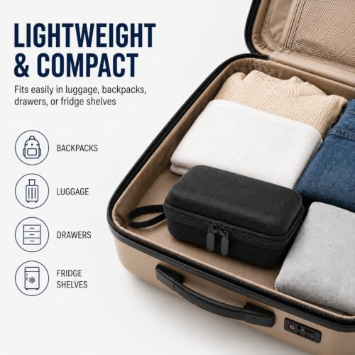 Peptide Case for Fridge, Peptide Case Bac Water for Peptides-Adjustable - size: Adjustable Dividers