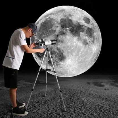 Gskyer Telescope, 70mm Aperture 400mm AZ Mount Astronomical Refracting Telescope for Kids Beginners - Travel Telescope with Carry Bag, Phone Adapter and Wireless Remote. - color: AZ70400