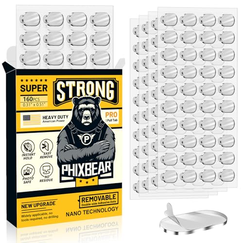 PHIXBEAR Removable Adhesive Dots, No Trace Museum Poster Mounting Putty - size: Medium-Pro