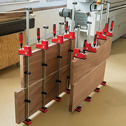 BESSEY KRE3560, 60 In., Parallel Clamp, K Body REVO Series - 1700 lbs Nominal Clamping Force , Spreader, and Woodworking Accessories - Clamps and Tools for Woodworking, Cabinetry, Case Work - size: Parallel 60 in