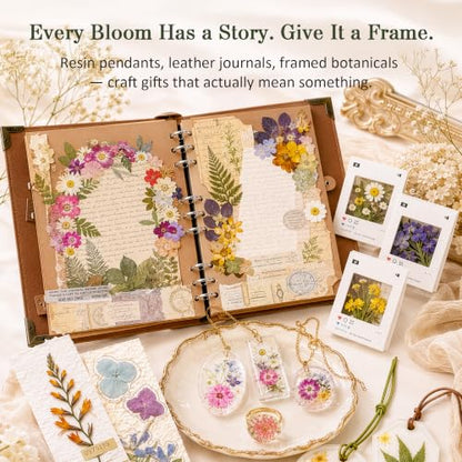 Aboofx Flower Press Kit, 11.2" x 11.2" Wooden Flower Pressing Kit - size: 11.2" x 11.2" 8 Layers