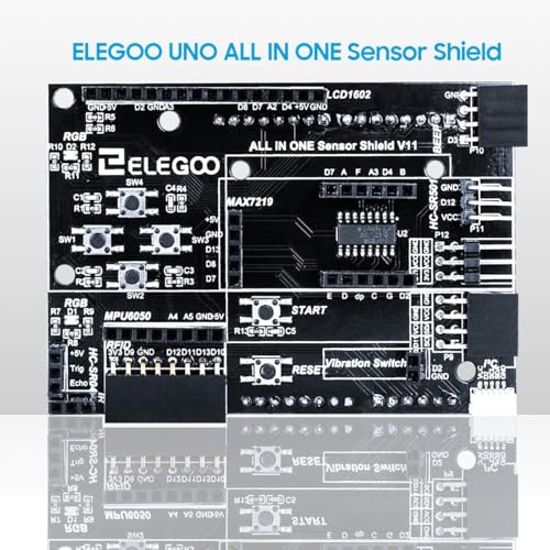 ELEGOO UNO R3 Most Complete Starter Kit V2.0 Compatible with Arduino