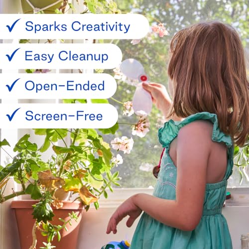 Clixo Window Pack, STEM Magnetic Building Toys & Suncatchers, 24 Pc, 4+