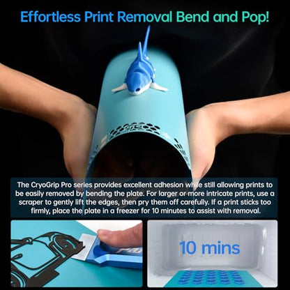 BIQU Cryogrip Pro Glacier for K1 Max 3D Printer 310x315MM - color: Glacier, size: K1 Max