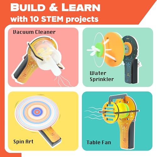 Butterfly EduFields 10in1 STEM Electricity kit for Kids 5-8-12| Science Kit - style: 10in1 Engineering Building Toy