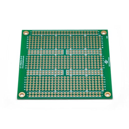 Double Sided ENIG Protoboard, Solderable Breadboard, Electronic Circuit Board for DIY Prototype Circuit, FR4, Plated Through Hole Solder Prototype Board, ST-PROTO-3-3 (3" x 3") - style: 3" x 3"