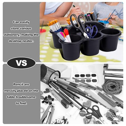 6 Pack Classroom Caddy For School,Cup Caddy for Drink
