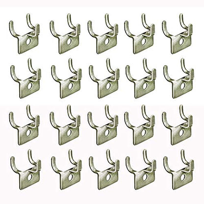 Azar 700017 Metal Prong Hook, 20-Piece Set - size: Azar 700017 Metal Prong Hook
