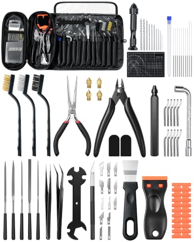 FIVEIZERO 78Pcs 3D Printer Accessories Tool Kit for All FDM/SLA Printers