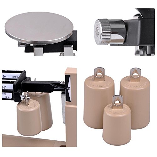 Triple Beam Mechanical Balance Scale, Triple Beam Scale, 2610g 0.1g for Lab Analytical School MB2610