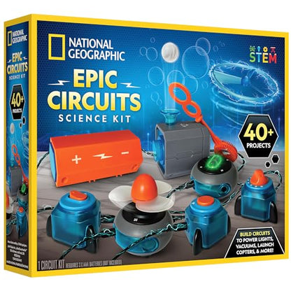 National Geographic Circuit Maker Electronics Kit with 40+ STEM Projects - style: 40+ Projects