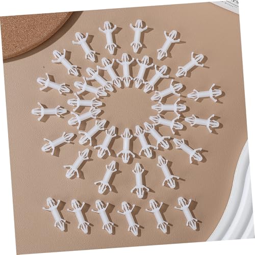PCB Circuit Board Mount Supports Nylon White 100pcs 13