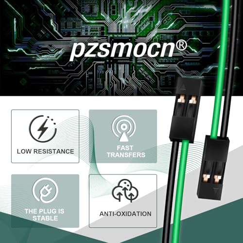 20 Sets / 80 Pcs for Dupont 2.54mm 2-Pin Connector Kit 24AWG 20cm - size: 2-Pin, style: Female to Female