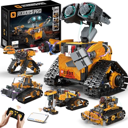 STEM Robot Building Kit with Remote Control STEM Gift for BoysAges 8-13