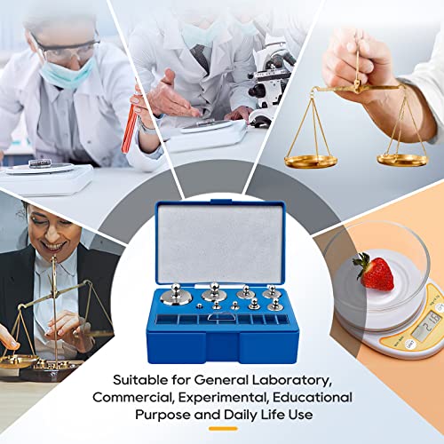 UCEC Calibration Weights for Digital Scale, Scale Weights Calibration - size: 210g Set