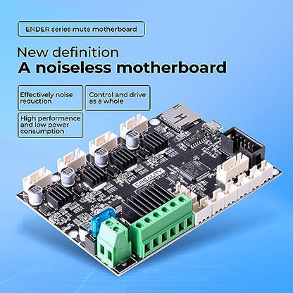 Creality 3D Printer Ender 3 Dual Z-axis Upgrade Kit Bundle with Ender 3 Silent Motherboard