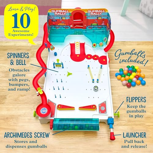 Tasty Labs: Pinball Machine Maker - Gumball Rally | Engineering Set