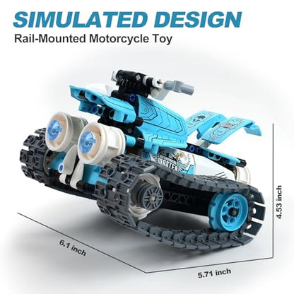 3 in 1 Robot Building Kits for Kids - STEM Birthday Gifts for 6 7 8 9 10 11 12+ Year Old Boys - Educational DIY Science Projects, Robotics Toys with APP & Remote Control