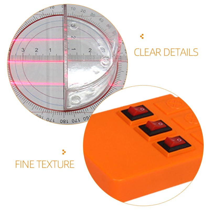 OSALADI Physics Optical Experiment Kit Geometric Optics Set Plastic