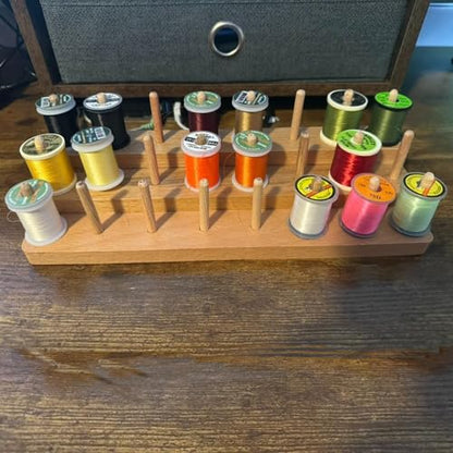 Bamboo Fly Tying Thread Spool Stand