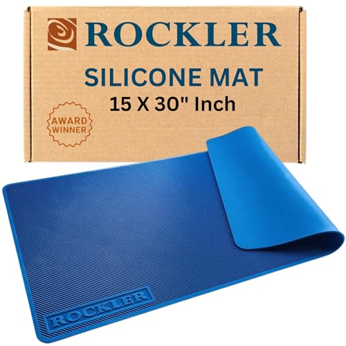 Rockler Silicone Glue Mat 15" x 30" Heat Resistant Silicone Project Mat - size: 30" x 15"