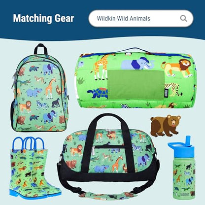 Wildkin Reusable Food Container for Kids – Wild Animals - color: Wild Animals