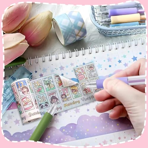 Craft Knife, Kaluofan 12PCS Retractable Pen Knife, Mini DIY Craft Cutting Tools Kit, Utility Paper Cutting Tool for Art Scrapbooking Drawing and Paper Crafting