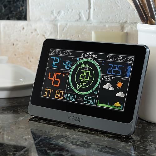 La Crosse Technology 328-1415 Wireless Professional Color Weather Station with Cyclone Sensor