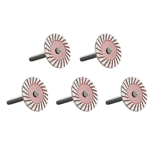 LOZLIN Diamond Cutting Wheels 6mm Mini Rotary Tool Cutting Discs with Mandrels for Dremel, Metal Plastic Wood Ceramic Glass Jewelry Making Cut Off Wheel Set