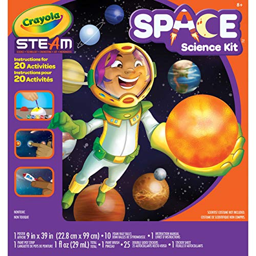 Crayola Solar System Science Kit, Educational Toy, Gift for Kids, Ages 7, 8, 9, 10