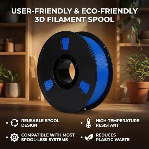 Matte PLA + 3D Printer Filament,PLA + Filament 1.75mm, Neatly Wound 3D Printing Filament 1.75mm, Dimensional Accuracy +/- 0.02 mm, Fit Most FDM 3D Printers, 1kg Spool (2.2lbs) (Sky Blue) - color: Sky Blue