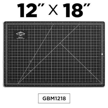 ALVIN Self-Healing Cutting Mat 12x18 in, Sewing, Quilting & Crafts, GBM1218 - size: 18"L x 12"W
