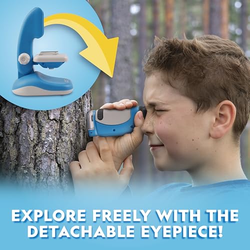 National Geographic Junior Microscope Science Kit with 250x Magnification - style: Junior Microscope