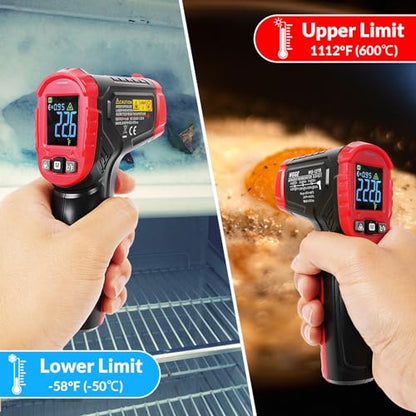 Digital Infrared Thermometer Gun, Non-Contact Heat Laser Temperature Gun