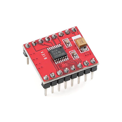 5Pcs DRV8833 Dual H-Bridge DC Motor Driver Module Compatible with TB6612FNG Low Voltage Red PCB 2-Way Drive Board