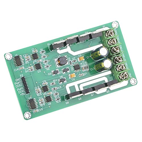 Motor Drive Controller Board Module,H Bridge Mosfet Board,DC 3-36V Peak 30A Dual Motor Driver Module Board with H-Bridge Driver Chip IRF3205 MOSFET